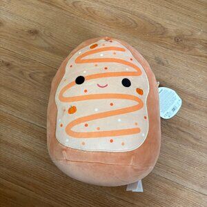 Squishmallow 11” Tadd The Frosted Pumpkin Donut RARE Soft Pillow Toy NWT